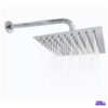 Ducha Cuadrada Cromada De 20 Cm En Acero, No Plástica Ducha Cuadrada Cromada De 20 Cm En Acero, No Plástica
