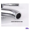 Lavamanos Redondo Blanco 35cm + Llave Metálica + Sifón 3 Lavamanos Redondo Blanco 35cm + Llave Metálica + Sifón