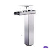 Llave Alta Lavamanos Tipo Cascada Premium Acero Cromado Llave Alta Lavamanos Tipo Cascada Premium Acero Cromado