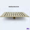 Ducha Dorada Cuadrada 20 Cm Con Tubo En Acero De Lujo 4 Ducha Dorada Cuadrada 20 Cm Con Tubo En Acero De Lujo